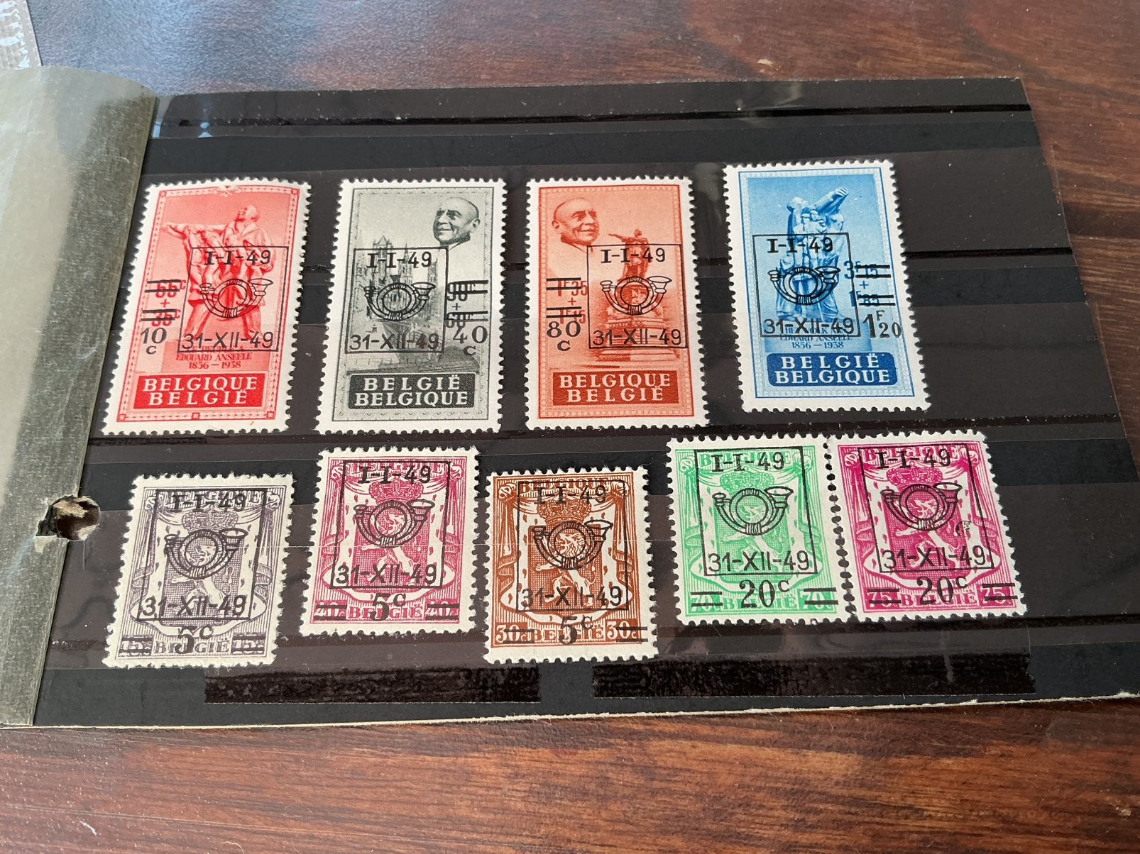 Postzegels dd 1949, Postzegels en Munten, Ophalen