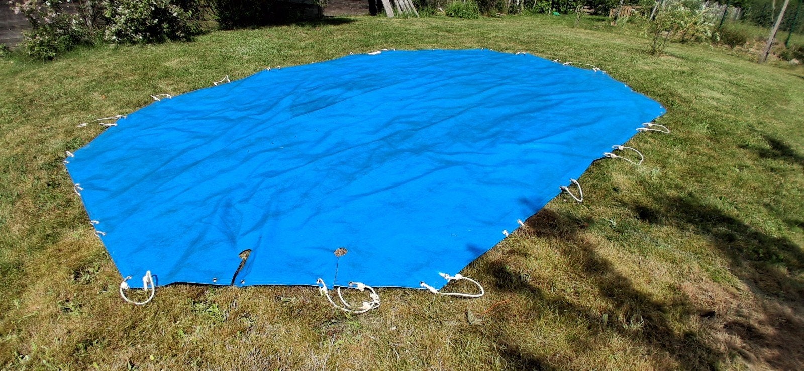 Bâche d'hiver Ubbink - octogonale, Enlèvement, Utilisé, Couverture de piscine