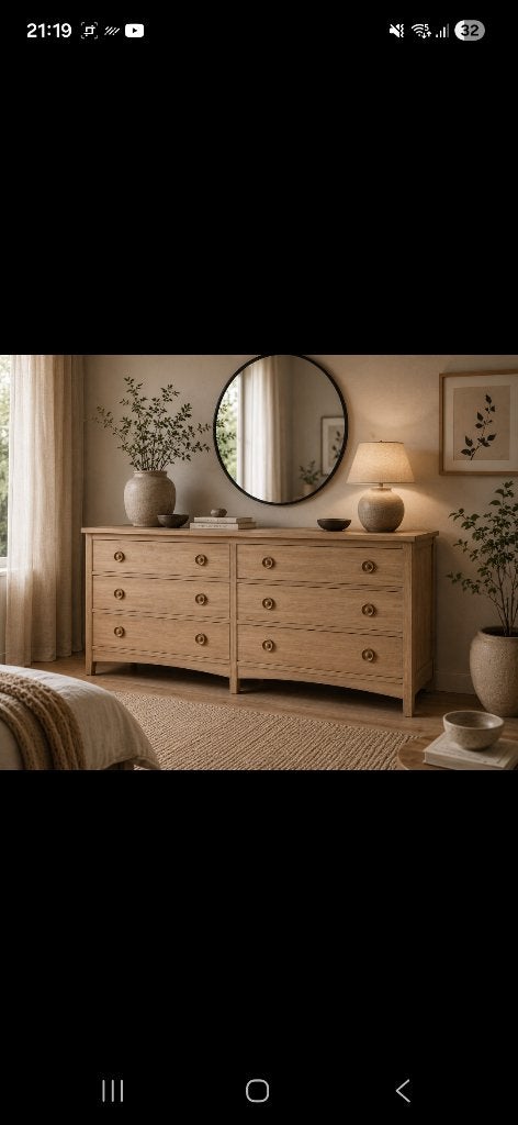 Magnifique buffette/commode, Maison & Meubles, Armoires | Dressoirs, Avec tiroir(s), Cerisier, Enlèvement