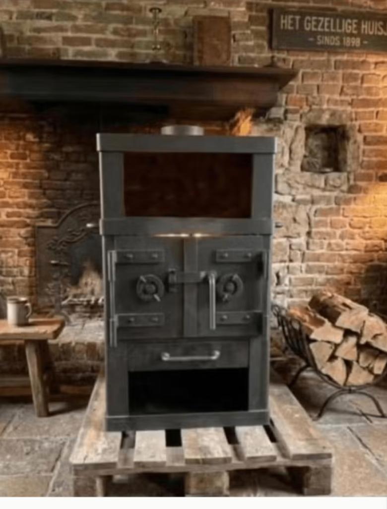 werkplaats kachel houtkachel, Ophalen, Gebruikt, Houtkachel