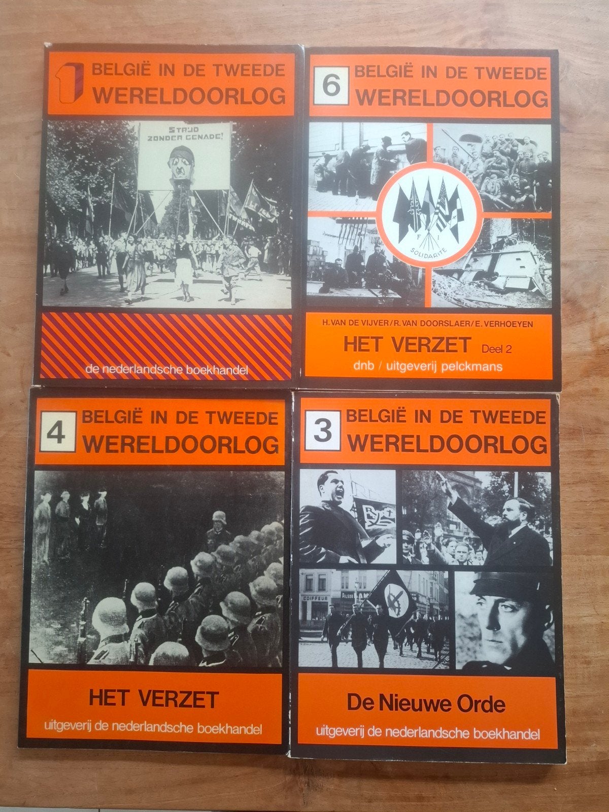 boeken België in de tweede wereldoorlog, Livres, Motos, Enlèvement