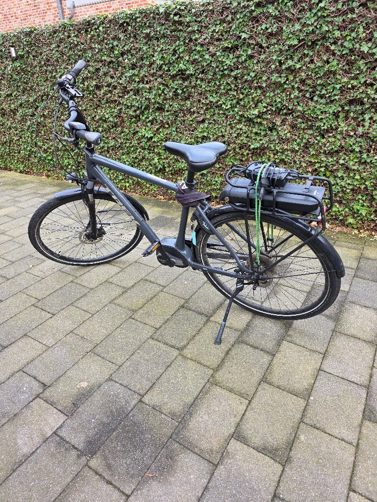 E-bike heren Trek, Fietsen en Brommers, Fietsen | Heren | Herenfietsen, Versnellingen, Zo goed als nieuw, 57 tot 61 cm, Schijfrem