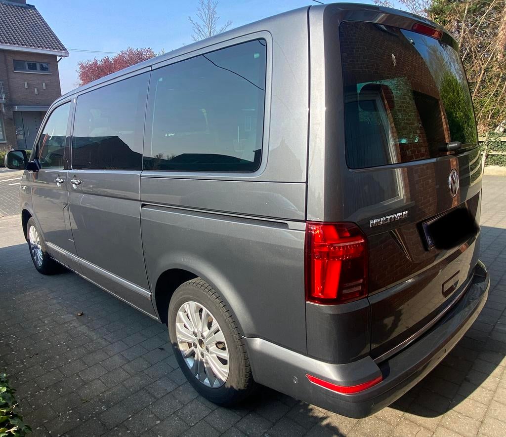 Volkswagen Multivan HIGH.EC110 Tdia7 met Voorverkoop keuring, Autos, Cuir, Argent ou Gris, Euro 6, 7 places