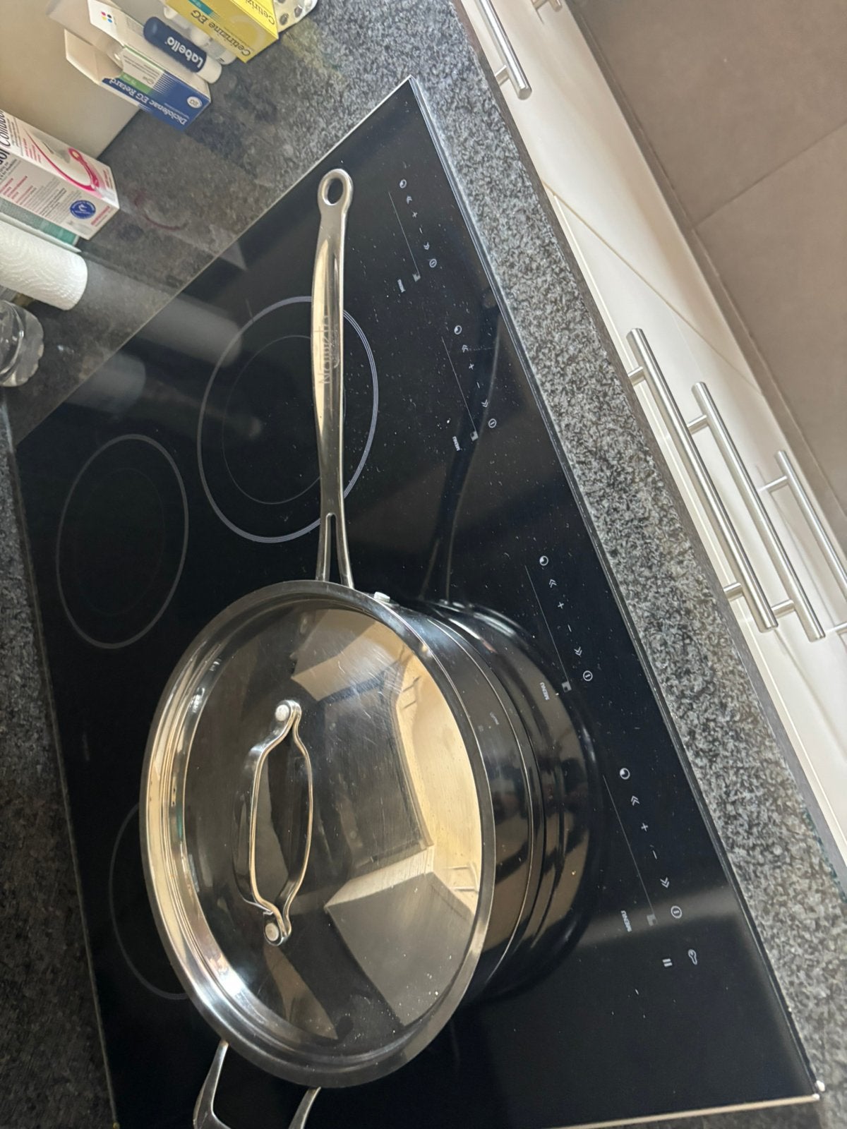 Braadpan met deksel, Huis en Inrichting, Keuken | Potten en Pannen, Inox, Braadpan, Met deksel, Ophalen of Verzenden