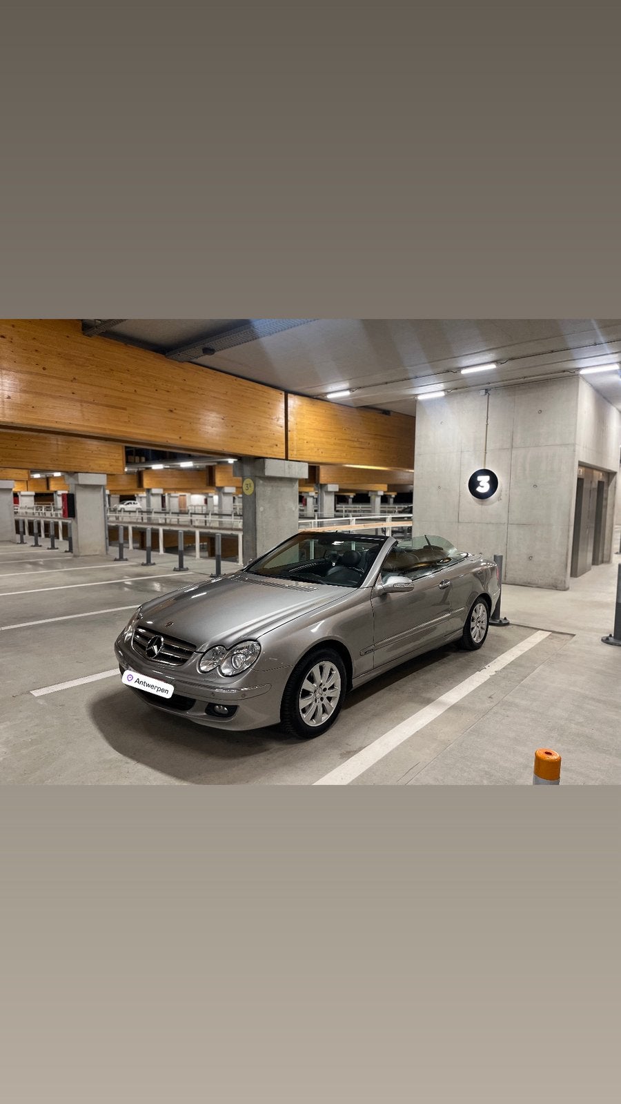 Mercedes Benz CLK cabrio 1.8 Benzine, Autos, Mercedes-Benz, Cuir, Argent ou Gris, Achat, 135 kW
