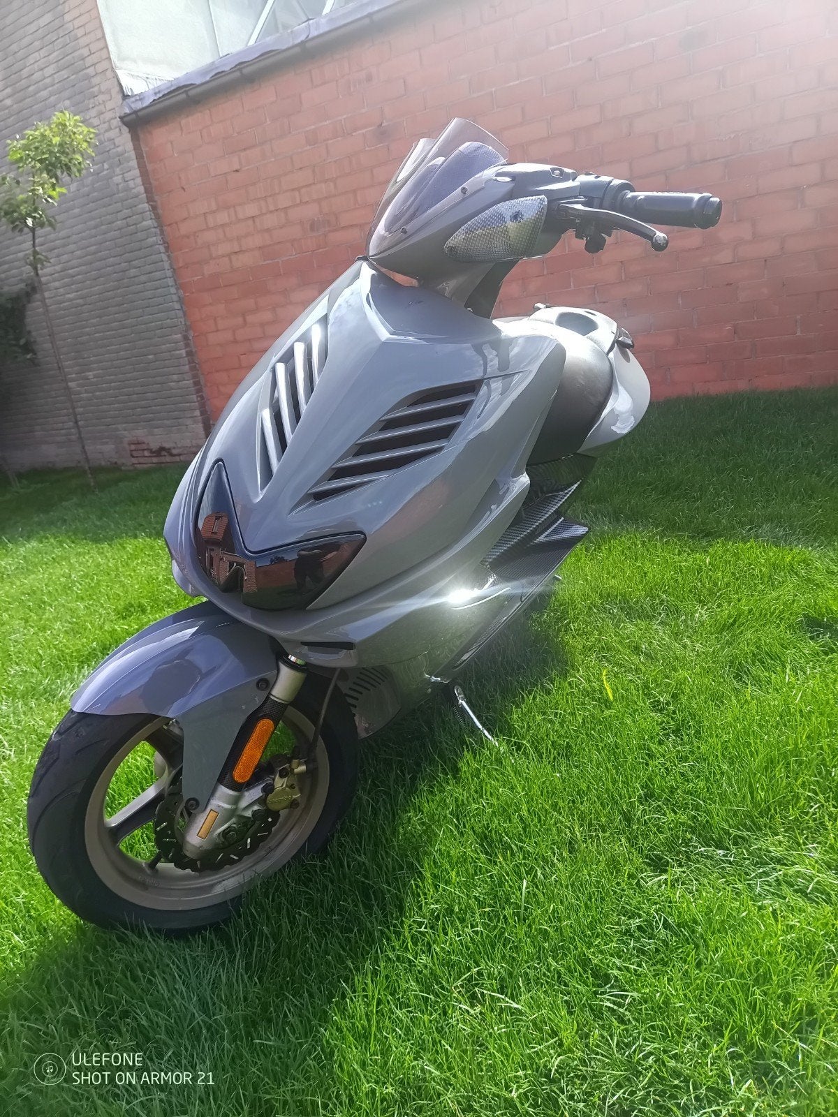 Aerox 100, motoplaat, Fietsen en Brommers, Scooters | Yamaha, Ophalen, Tweetakt, Gebruikt, Aerox