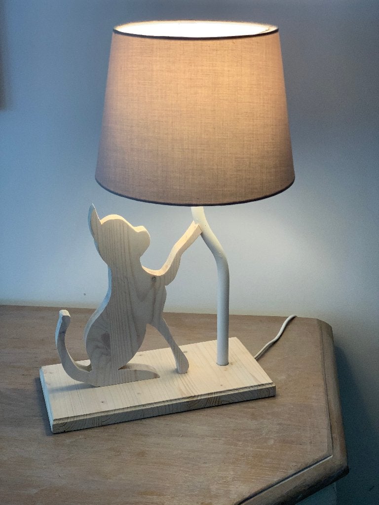 Lampe Chat, Autres styles, Comme neuf, Autres couleurs, Enlèvement