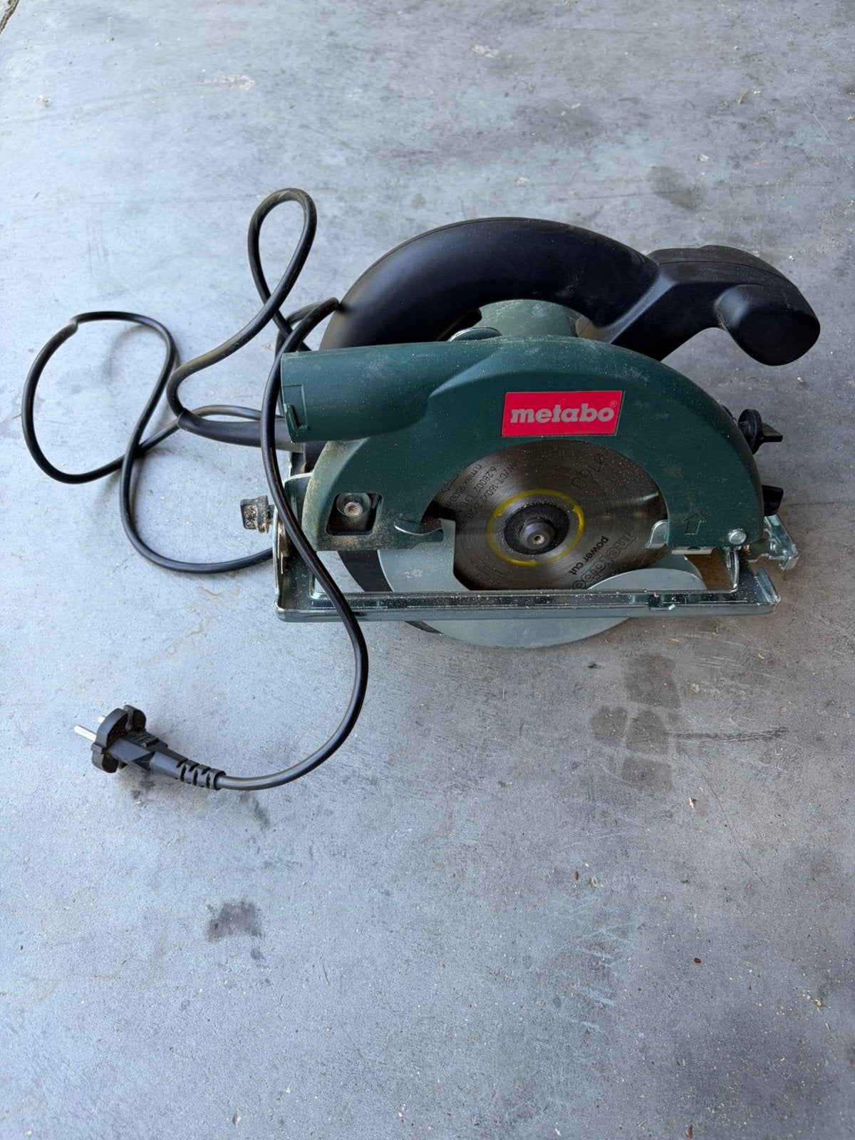 Cirkelzaag Metabo, Doe-het-zelf en Bouw, Ophalen, Gebruikt, Cirkelzaag, 600 tot 1200 watt