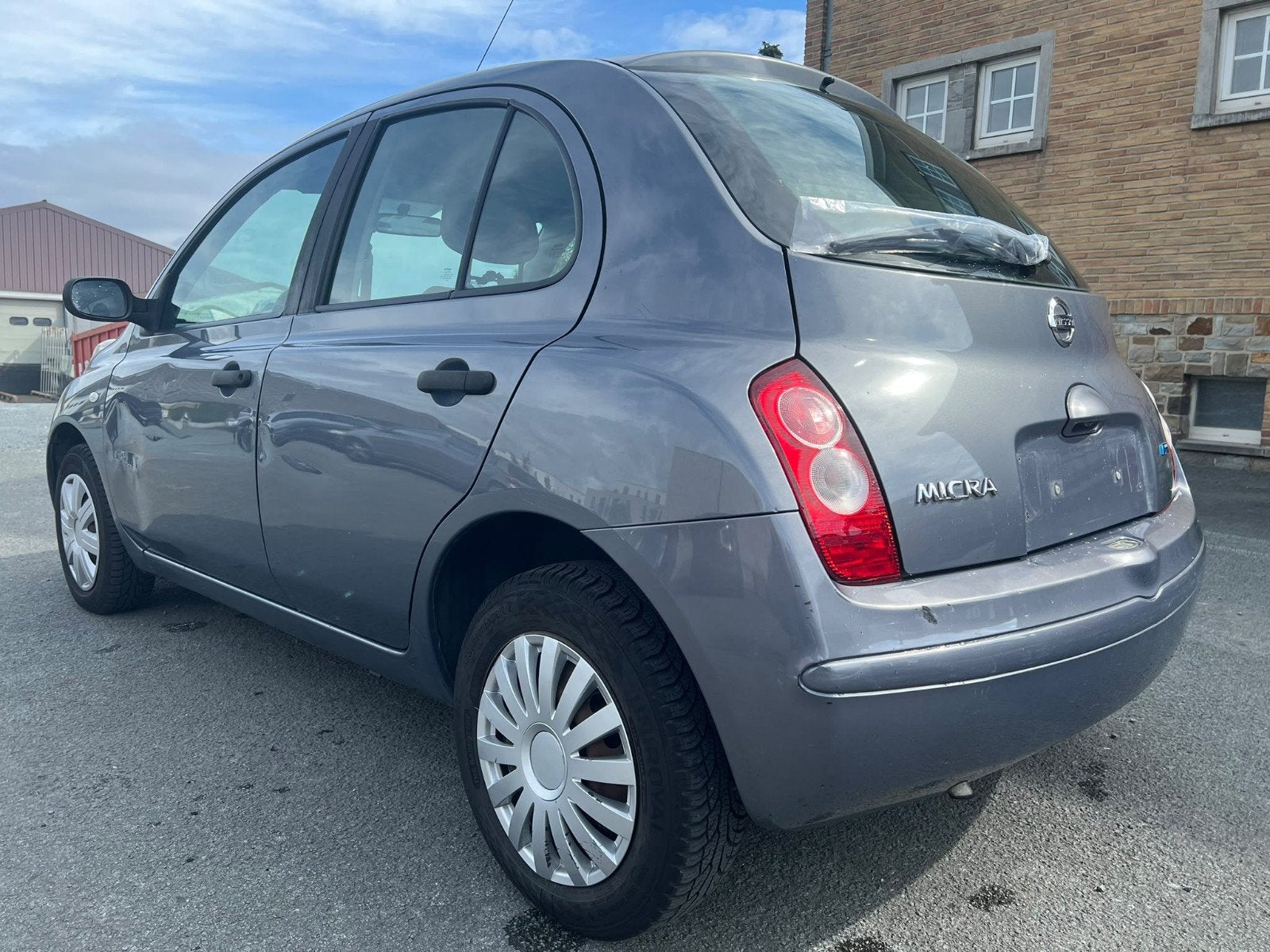 NISSAN MICRA 1.3I AUTOMATIQUE PRET A IMMATRICULÉ, Argent ou Gris, Achat, 1298 cm³, Entreprise