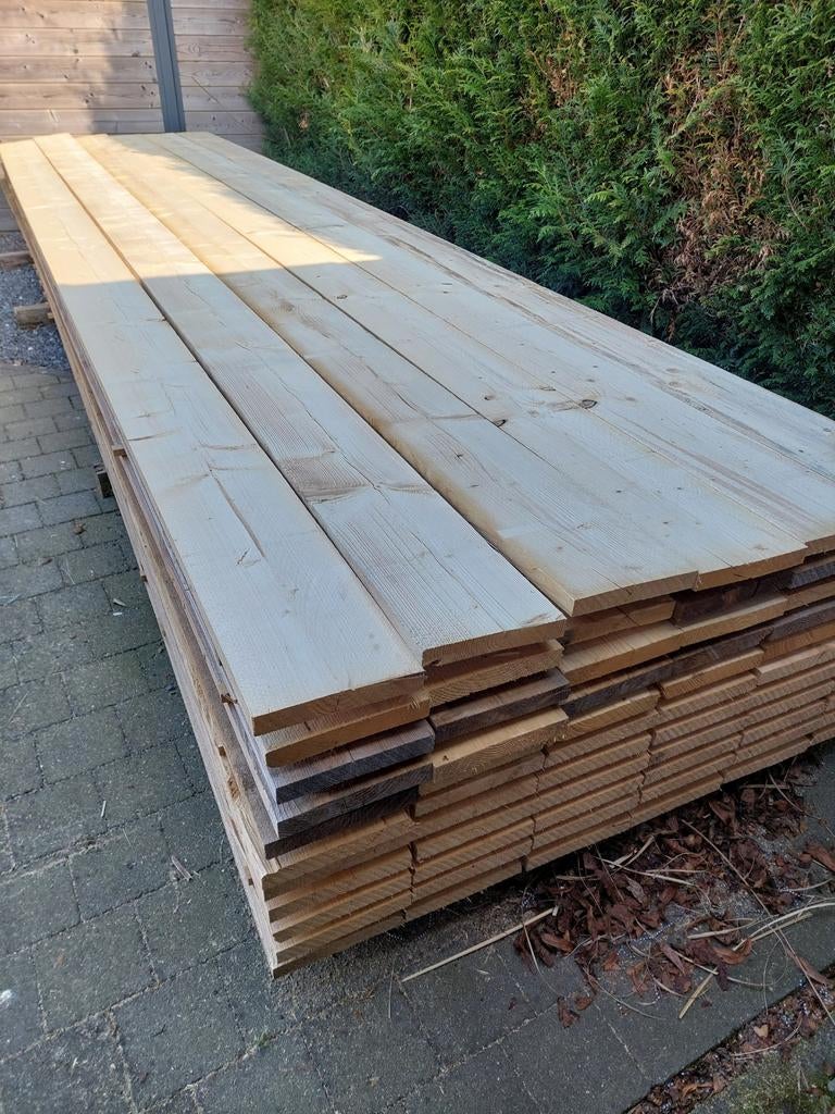 Steigerhout, Ophalen, Planken