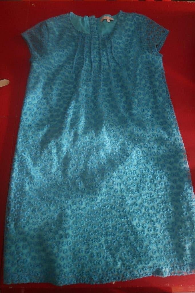 robe taille 158 smart&pretty flowers bleue, Enfants & Bébés, Robe ou Jupe, Enlèvement ou Envoi, Comme neuf, SMART & PRETTY