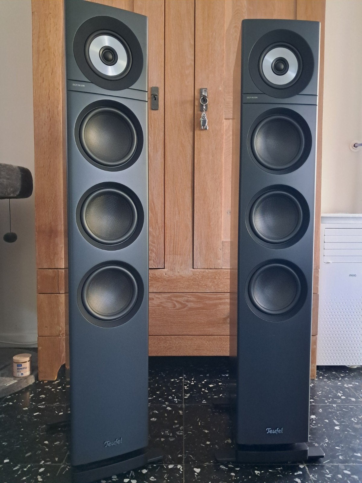 TEUFEL - DEFINION 3, Audio, Tv en Foto, Zo goed als nieuw, Basreflex, Center speaker, Ophalen