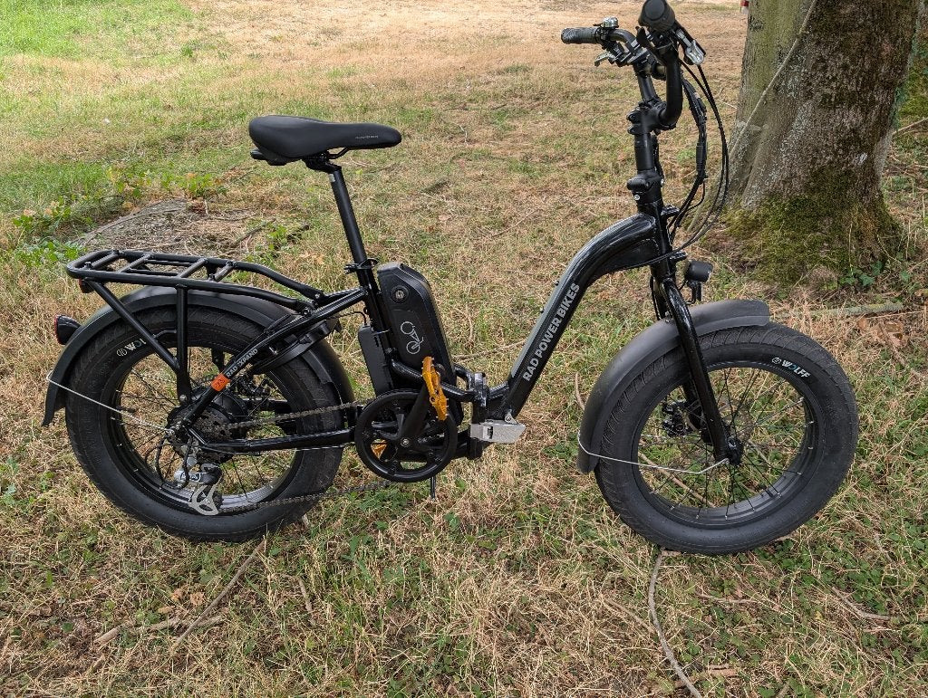 RadExpand 5 Opvouwbare Elektrische Fatbike, Fietsen en Brommers, Elektrische fietsen, Gebruikt, Minder dan 47 cm, 30 tot 50 km per accu