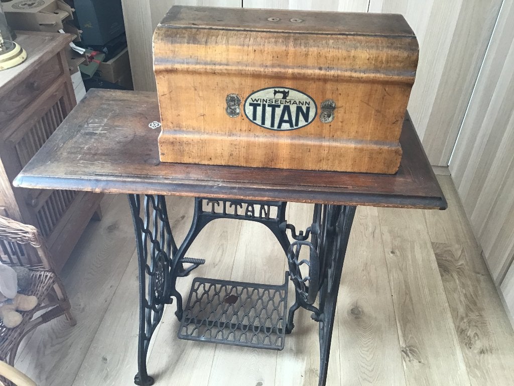 Naaimachine, Ophalen