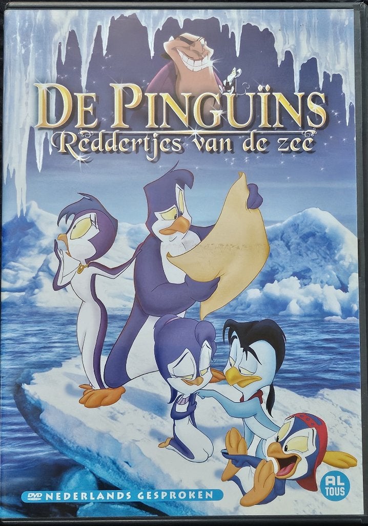 De Pinguins: Reddertjes van de Zee (2000), Cd's en Dvd's, Tekenfilm, Nederlands, Zo goed als nieuw, Ophalen of Verzenden