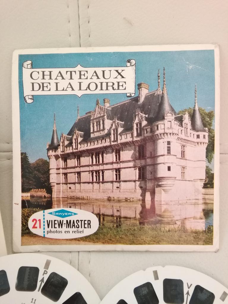 Viewmaster view-master les châteaux de la Loire, Collections, Enlèvement ou Envoi, Comme neuf