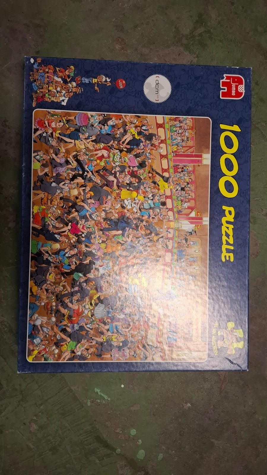 puzzel jan van haasteren 1000stuks.stijldansen, Enlèvement, Comme neuf