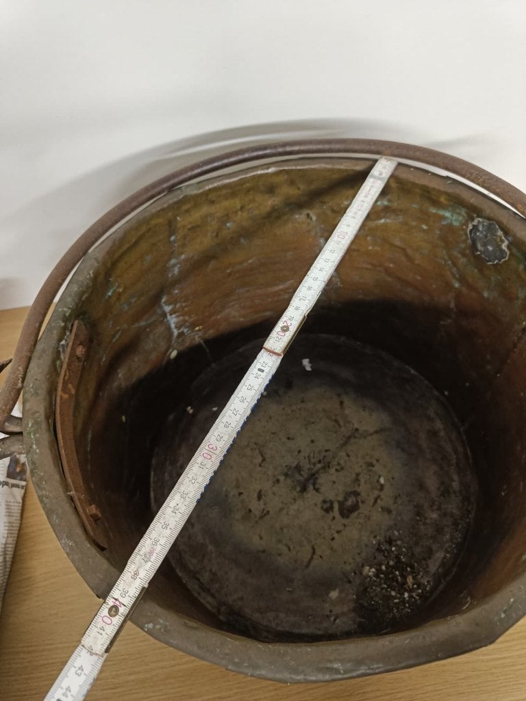 Koperen ketel diameter 40 cm., Ophalen, Koper