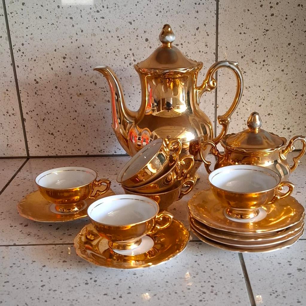 Bavaria verguld theesetje 6 personen, Enlèvement ou Envoi
