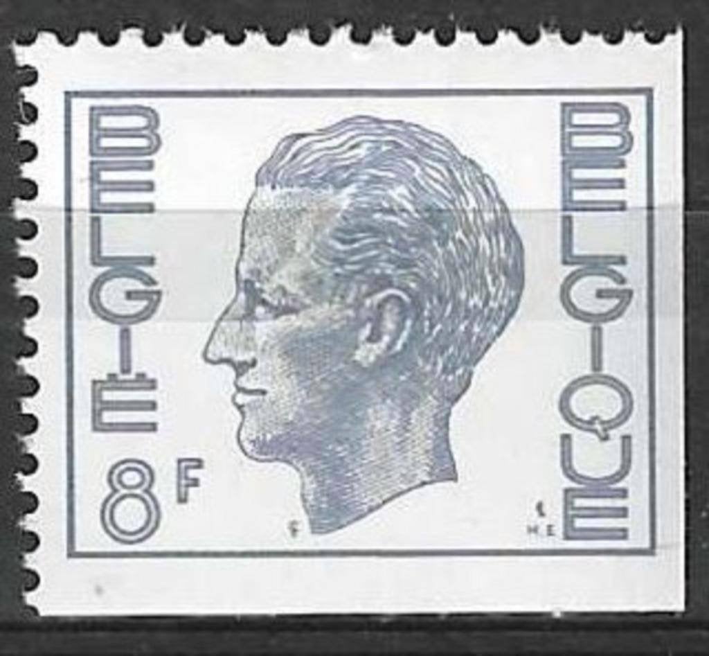 Belgique 1978 - Yvert 1896 /OBP 1901a - Boudewijn (PF), Envoi, Non oblitéré, Neuf, Maison royale