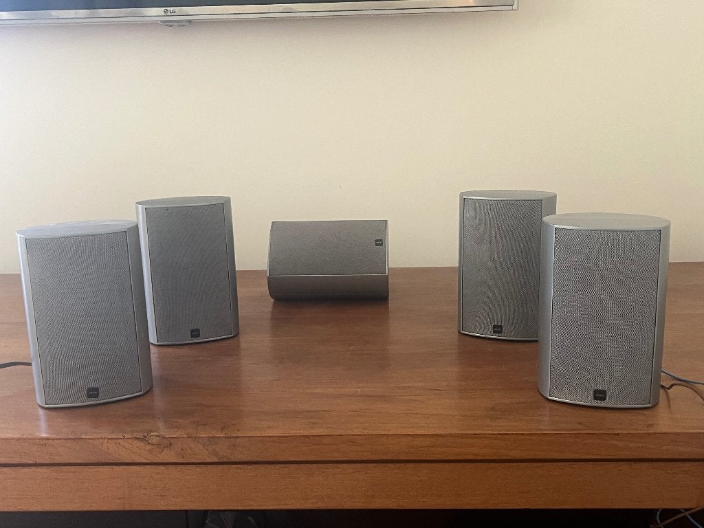 Surround speakerset  Jamo, Ophalen, Zo goed als nieuw, Complete surroundset, 120 watt of meer