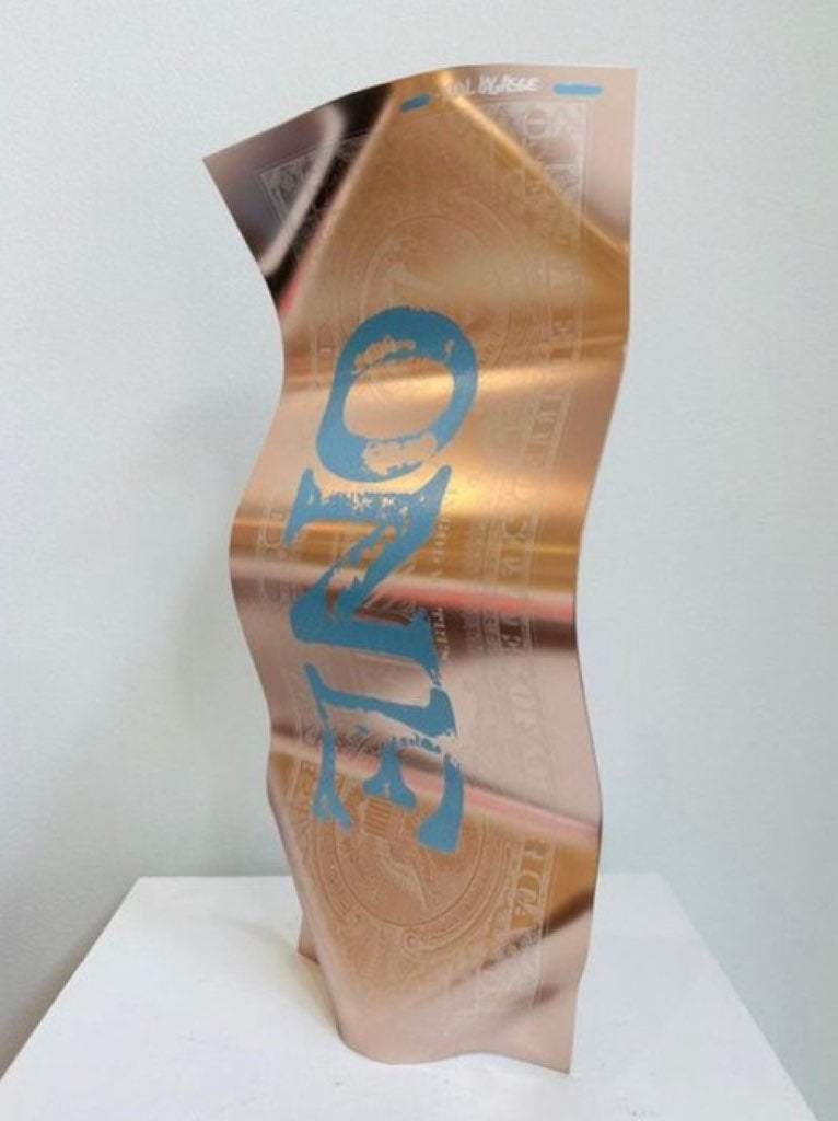 Sculpture art KARL LAGASSE, Antiquités & Art, Sculpture, Rose, Fait main, Autres matériaux