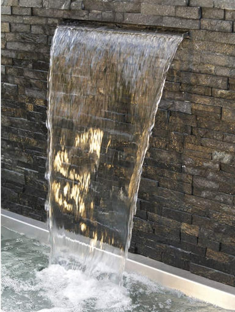 waterfall 90, Ophalen, Nieuw, Aluminium, Waterval