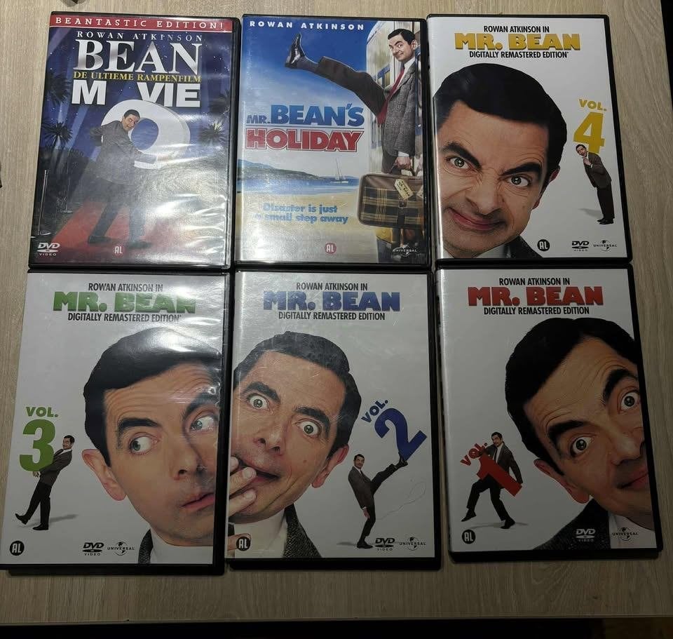 Boxset Mr Bean, Cd's en Dvd's, Dvd's | Komedie, Ophalen, Engels, Inclusief doosje, Alle leeftijden