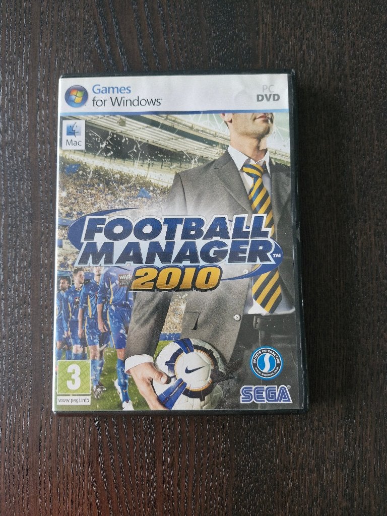 Jeu PC "Football Manager 2010", Enlèvement, Utilisé, Sport, À partir de 3 ans
