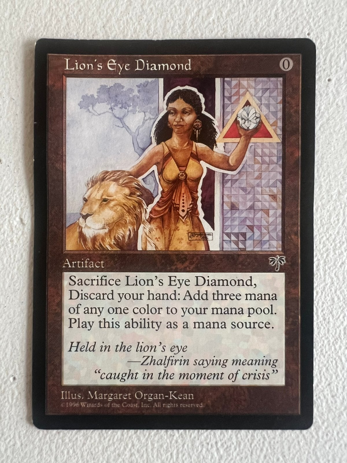 Originele Engelstalige Lion’s Eye Diamond uit Mirage (1996)., Ophalen, Zo goed als nieuw
