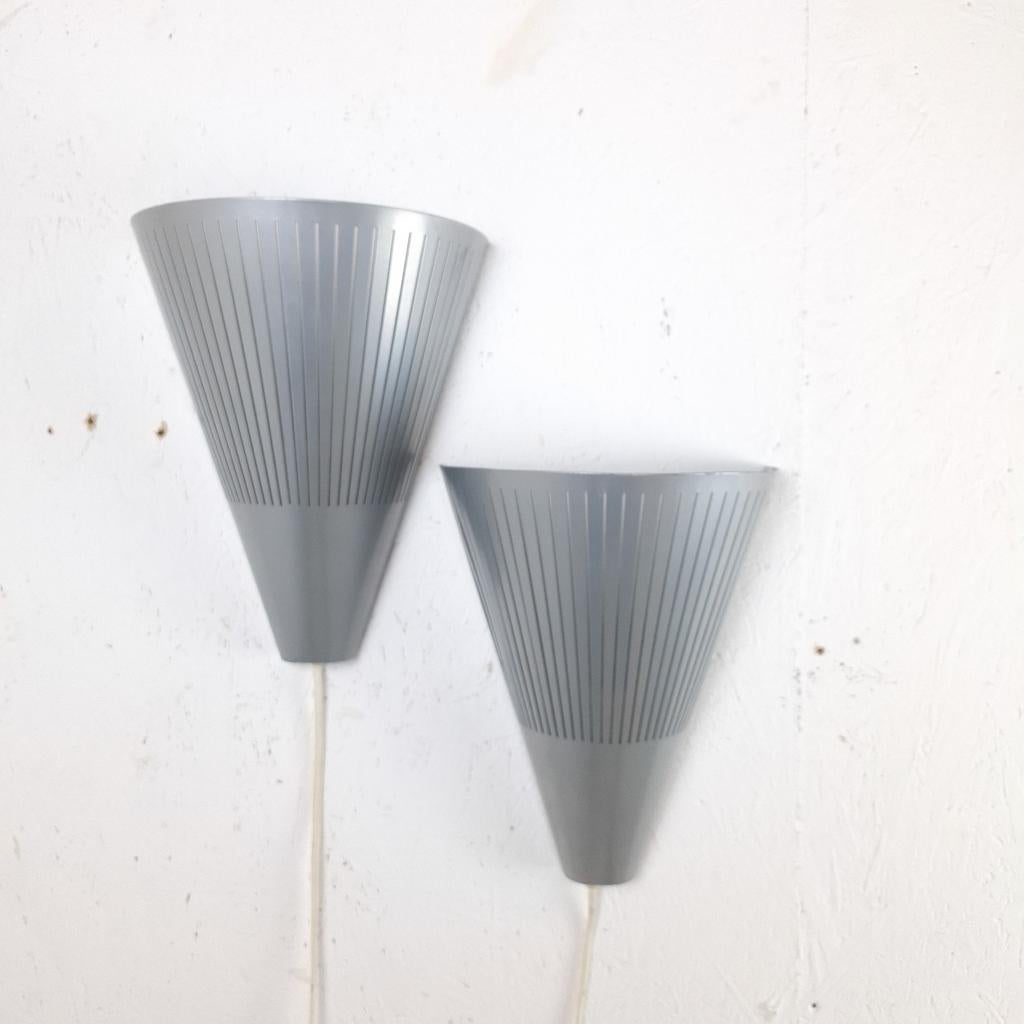2x wandlamp Ikea Klyka V9811 aluminium jaren 80, Antiek en Kunst, Ophalen of Verzenden