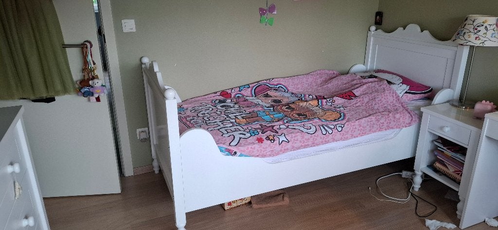 Meisjes slaapkamer Bopita., Ophalen, Zo goed als nieuw, Eenpersoons, Romantisch, Princes meisjes kamer.