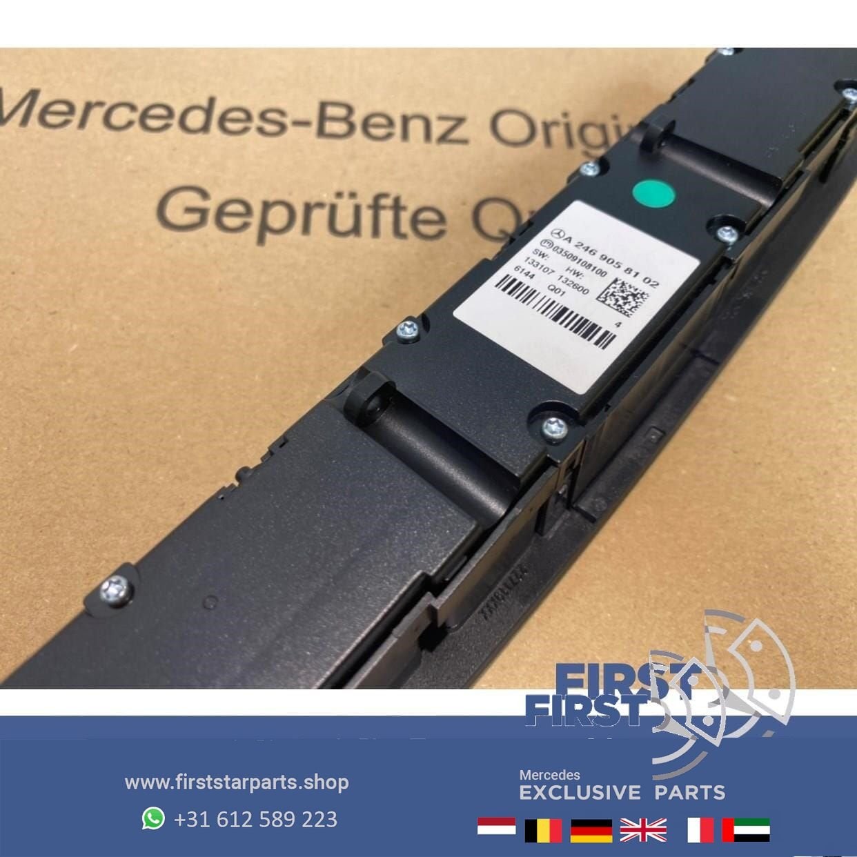 Radio knoppen stoelverwarming alarmlicht schakelaar Mercedes, Autos : Pièces & Accessoires, Utilisé, -, -, Enlèvement ou Envoi