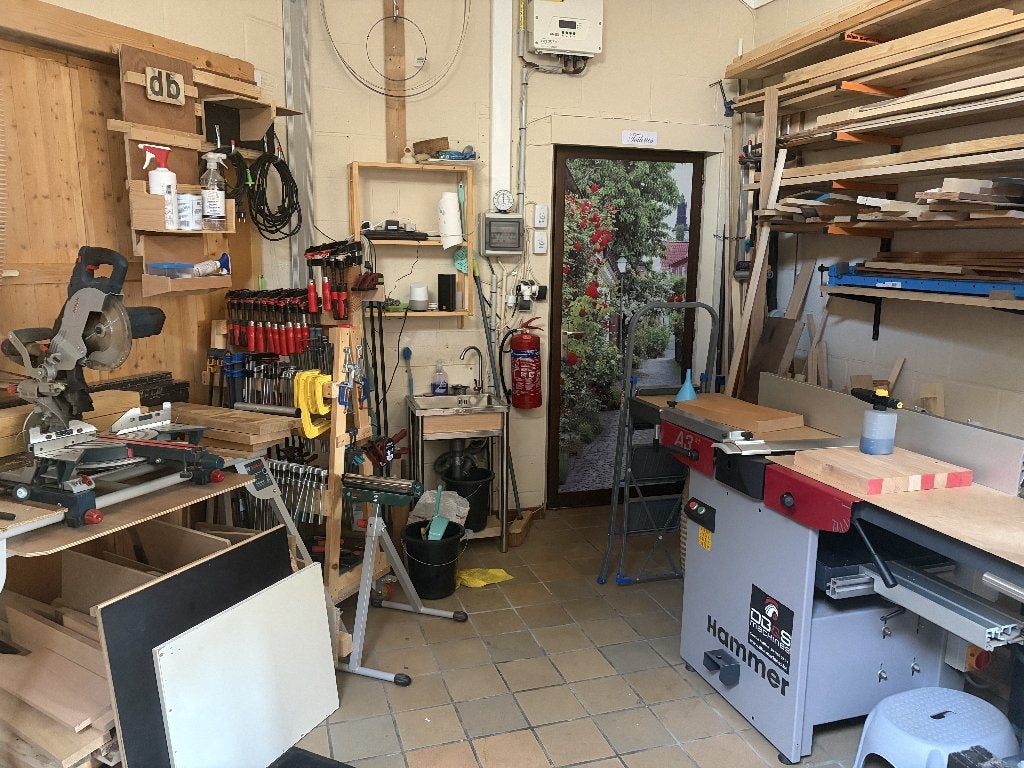 Lot atelier menuiserie/ébénisterie + CNC + 3D & Mobilier, Enlèvement
