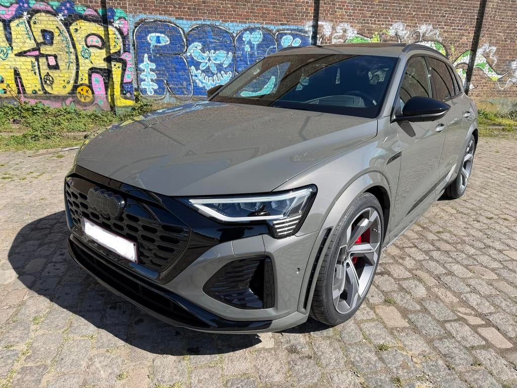 Audi SQ8 e-tron 500pk Full Option Topstaat Garantie, Auto's, Automaat, Q8 e-tron, Leder, Elektrisch