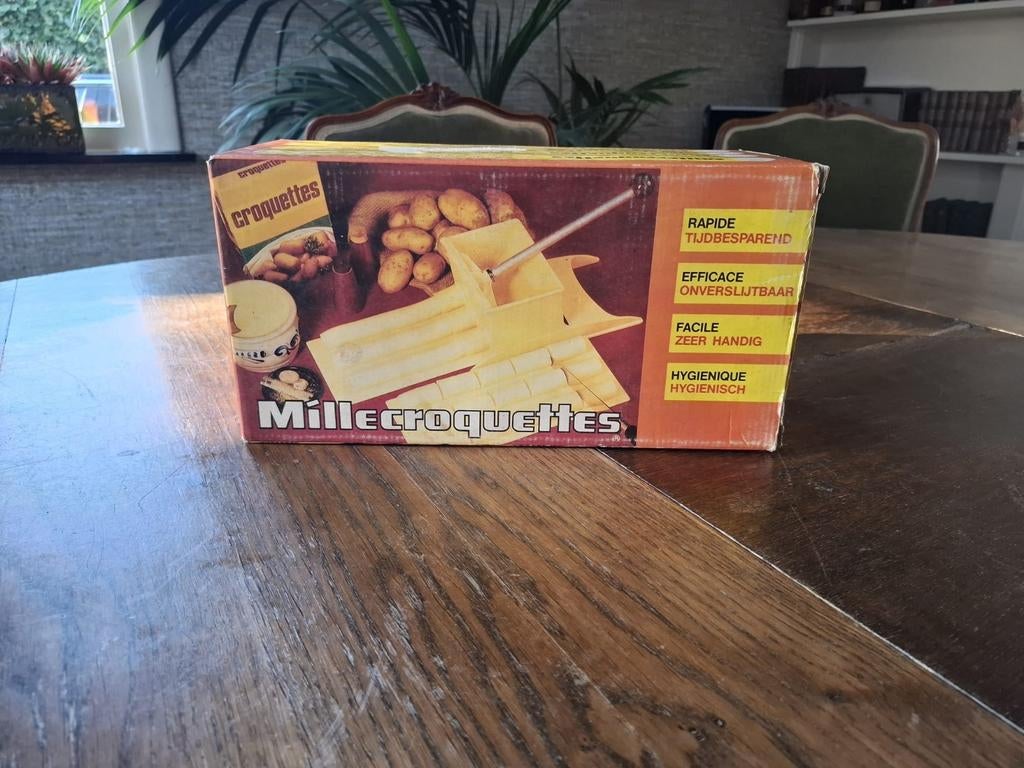 Vintage Millecroquettes krokettenmachine, Maison & Meubles, Enlèvement