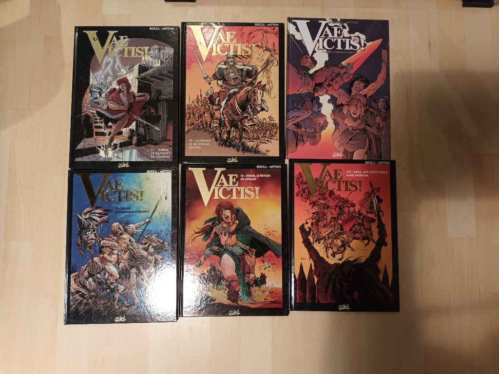 Lot BD série Vae Victis 5 premiers albums, Boeken, Meerdere stripboeken, Ophalen of Verzenden, Gelezen