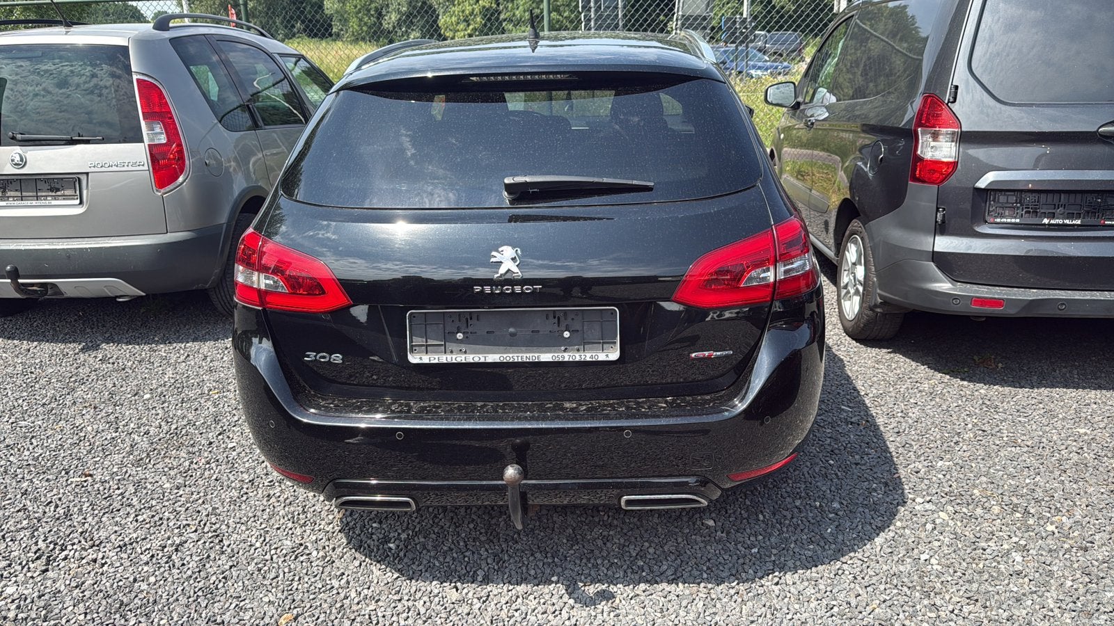 Peugeot 308 1.2i GT-line 130pk, Auto's, Euro 6, Zwart, Bedrijf, 5 deurs
