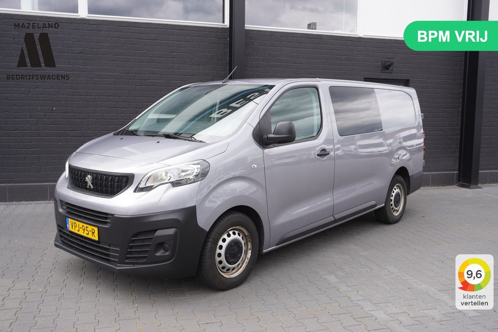 Peugeot Expert 2.0 BlueHDI 145PK L3 Dubbele Cabine Automaat, Parkeersensor, Bedrijf, 198 g/km, Te koop