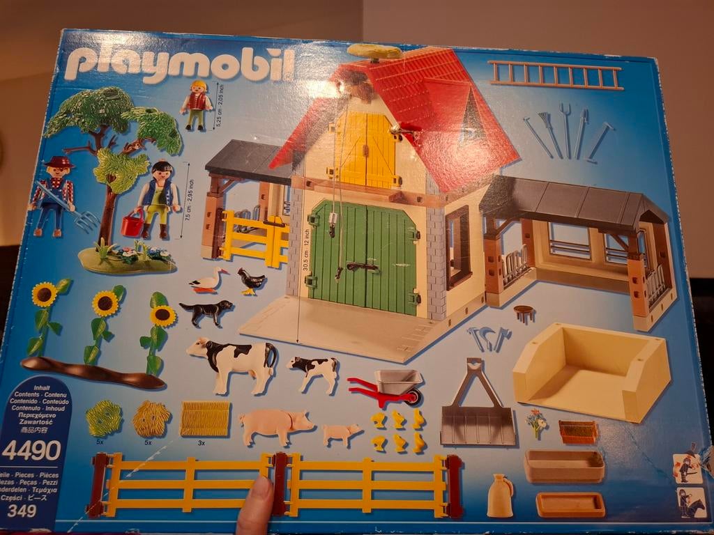 Playmobil boerderij 4490, Enfants & Bébés, Jouets | Playmobil, Enlèvement, Comme neuf, Ensemble complet