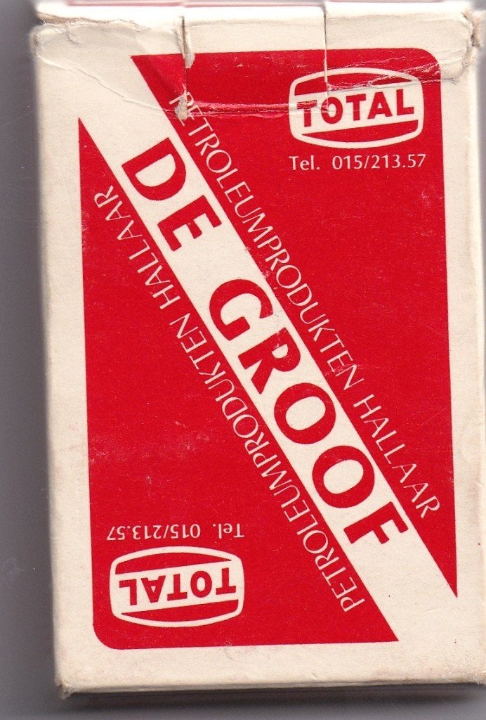 X 1 / VOL KAARTSPEL TOTAAL DE GROOTE HALLAAR, Ophalen of Verzenden, Nieuw, Speelkaart(en)