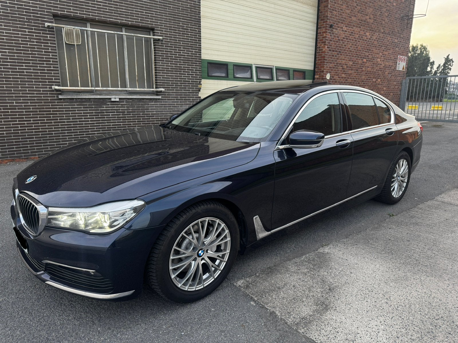 Bmw 725d , 1ste eigenaar, volledig bmw onderhouden!, Auto's, BMW, Automaat, Euro 6, Blauw, 7 Reeks