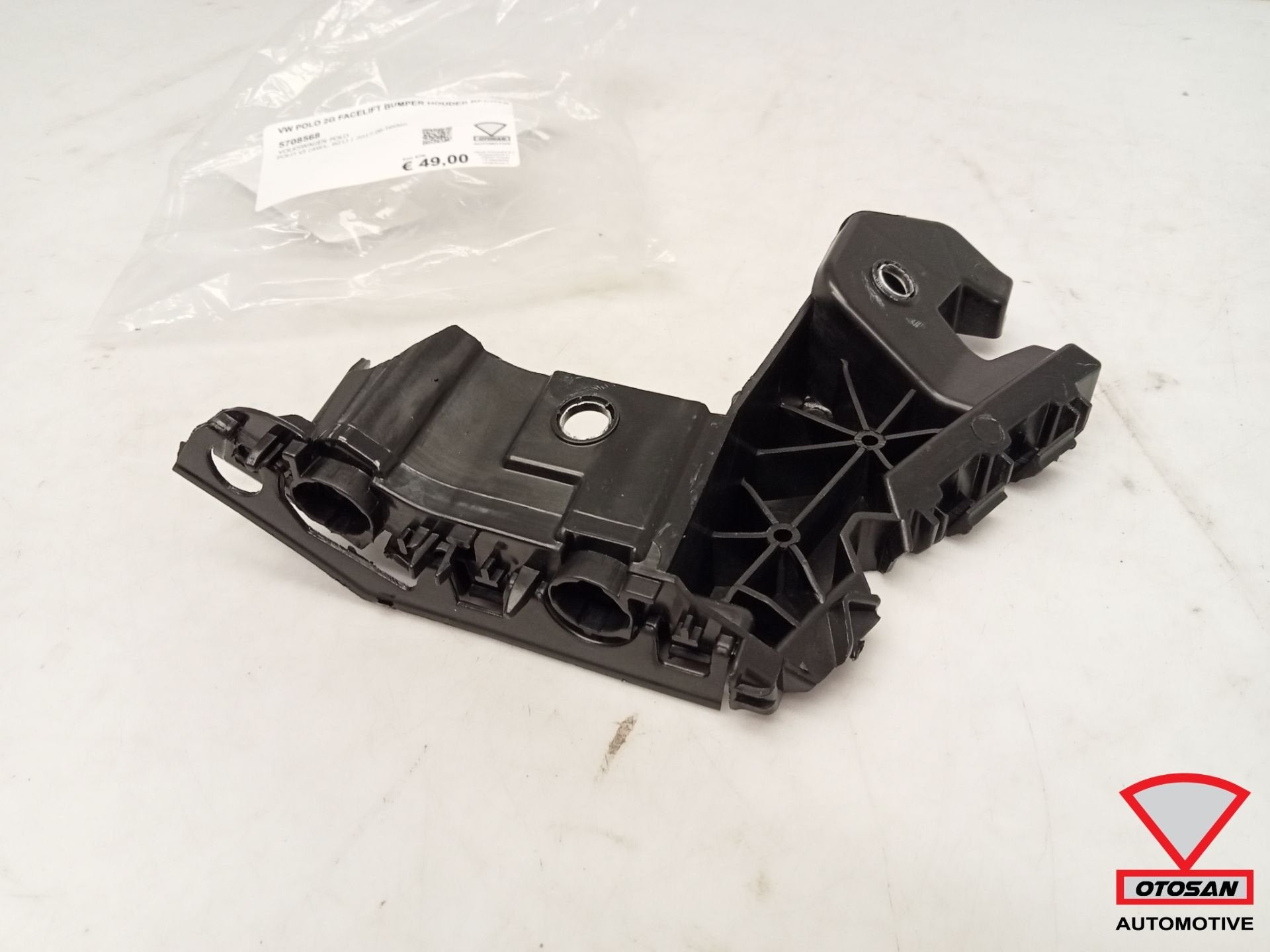 Guide de fixation du pare-chocs avant droit pour VW Polo 2G, Pare-chocs, Volkswagen, Volkswagen AG, Vw@volkswagen.de
