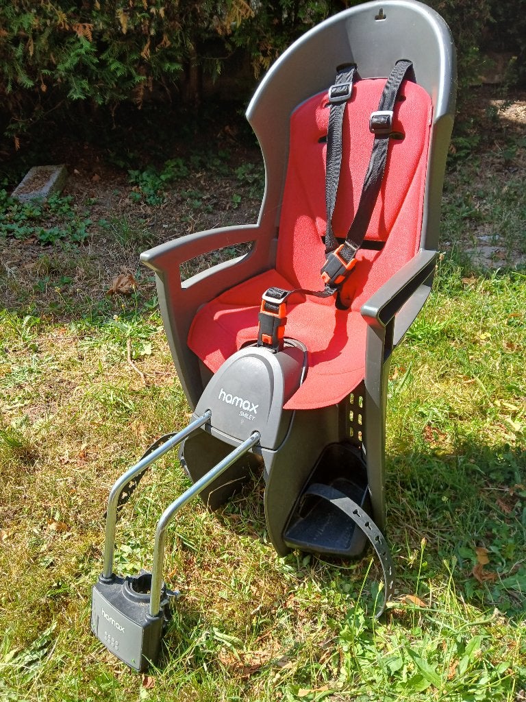 Siège vélo enfant hammax, Enlèvement, Comme neuf, Siège arrière, Repose-pieds