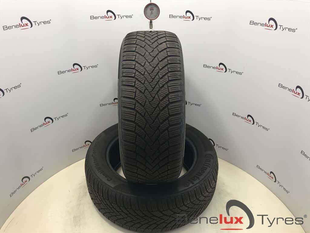 winter 215/55R16 93H Continental TS850 215/55 R16 215/55/16, Auto-onderdelen, Banden en Velgen, Ophalen, -, Winterbanden, Band(en)