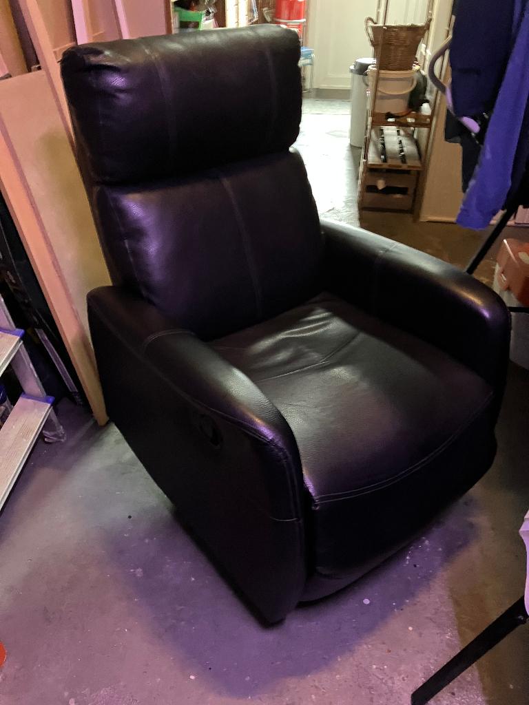 Siège à vendre, Lederlook, Moins de 150 cm, Banc droit, Une personne