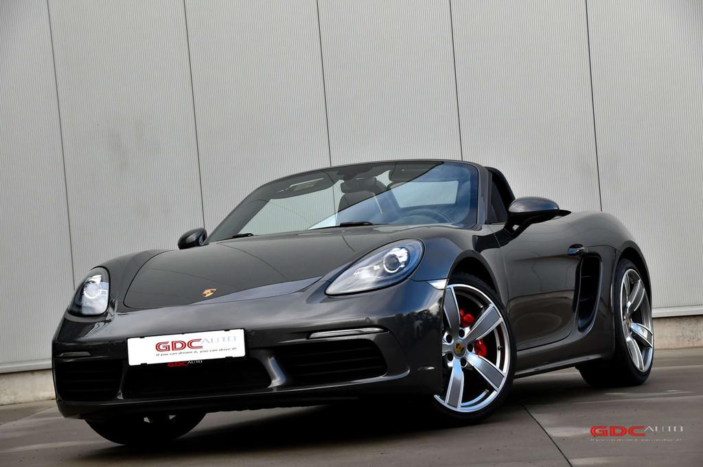 Porsche Boxster Boxster 718 (bj 2016, automaat), Auto's, Porsche, Achterwielaandrijving, Gebruikt, 4 cilinders, Cabriolet