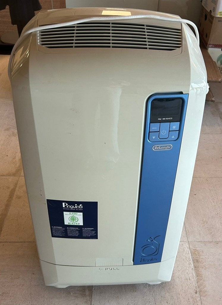 Mobiele Airco DeLonghi Pinguino PAC WE112 Eco A+, Electroménager, Climatiseurs, Refroidissement et Déshumidification, Classe énergétique A ou plus économe