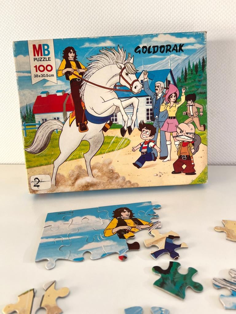 Puzzle Goldorak, Collections, Jouets, Utilisé, Enlèvement ou Envoi