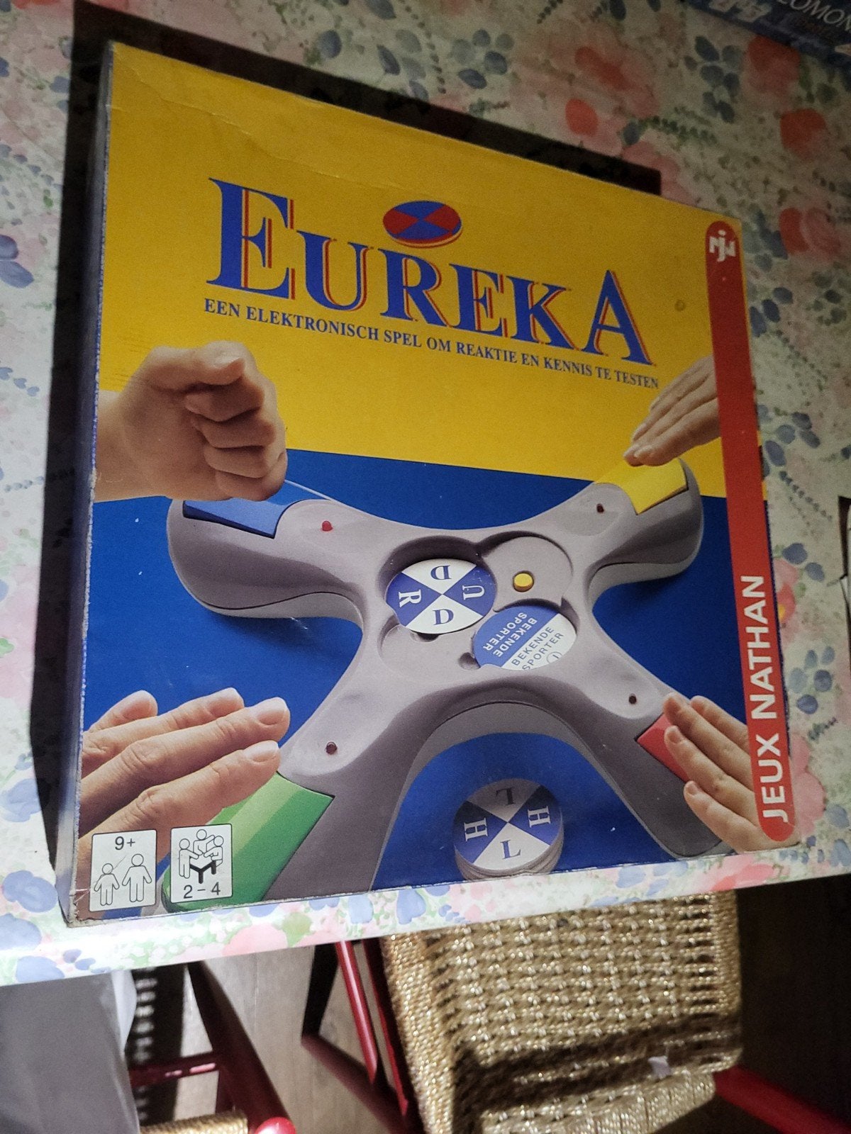 Eureka, gezelschapsspel,, Ophalen